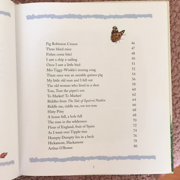 Beatrix Potter’s Nursery Rhyme Book - Picture 9 of 11